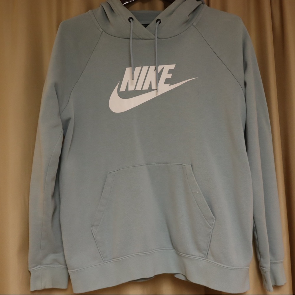 Light blue nike hoodie